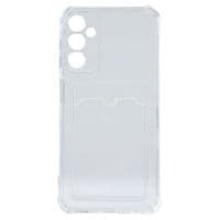 Бампер для Samsung Galaxy A24 4G, with pocket, Transparent