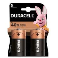 Батарейка щелочная DURACELL D / LR20 / MN1300 KPN, 2шт в блистере, цена за блистер