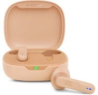 Навушники JBL Wave Flex, Beige, Bluetooth, мікрофон, чохол з функцією зарядки (JBLWFLEXBEG)