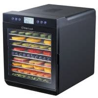 Сушарка для овочів та фруктів WetAir WFD-K700BSS з металевими лотками