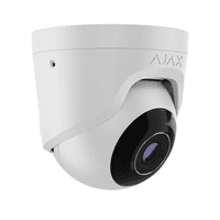8 Mp проводная охранная IP-камера Ajax TurretCam (8 Mp / 2.8 mm) White