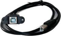 Кабель USB Тип B (famale) - Mini USB тип B (male), 1 м, Black, Extradigital (KBU1879)