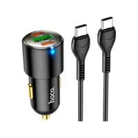 Зарядное устройство для HOCO N26 2xType-C, USB-A Black (6931474765208)