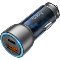 Зарядное устройство для HOCO NZ8 USB-A/Type-C Blue (6931474782717)