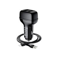 Зарядное устройство для HOCO Z36 charger set(iP) 2xUSB Black (6931474727732)