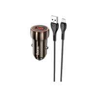 Зарядное устройство для HOCO Z46 USB Metal Gray (6931474770295)