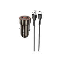 Зарядное устройство для HOCO Z46 USB Metal Gray (6931474770318)