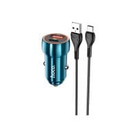 Зарядное устройство для HOCO Z46A USB Type-C Sapphire Blue (6931474770387)
