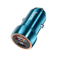 Зарядное устройство для HOCO Z46A USB-A/Type-C Sapphire Blue (6931474770349)