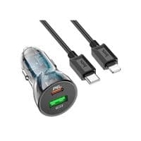 Зарядное устройство для HOCO Z47A USB-A/Type-C Black (6931474782298)