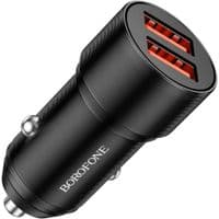 Зарядное устройство для BOROFONE BZ19 2 x USB Black (BZ19B)