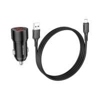 Зарядное устройство для BOROFONE BZ19B Charger Set (Micro) 2 x USB Black (6941991101502)