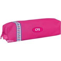 Пенал Cool For School School Vyshyvanka Classic 1 відділення Рожевий (CF85545)