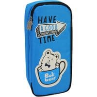 Пенал Cool For School 1 відділення Блакитний (B-8691-blue)