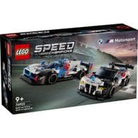 Конструктор LEGO Speed Champions Автомобілі для перегонів BMW M4 GT3 і BMW M Hybrid V8