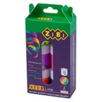 Акриловые краски ZiBi KIDS Line NEON 6 цветов по 10мл (ZB.6661)
