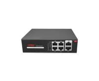 4х портовый PoE Full Gigabit коммутатор ONV-H3064P, 4xPoe1000Мбит + 2х1000 Мбит, IEEE802.3af/at, общая мощность 65 Вт