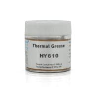 Паста термопроводная HY-610 10g, банка, Gold, >3,05W/m-K, <0.073°C-in²/W, -30°≈280°, Вязкость -1K cPs, OEM Q38