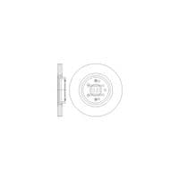 Гальмівний диск HI-Q SD1075