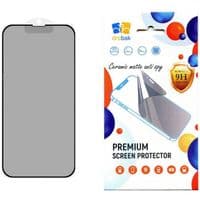 Стекло защитное Drobak Matte Ceramics Anty Spy Apple iPhone 15 Pro (292926)