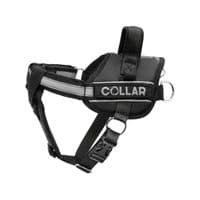 Шлея для собак Dog Extreme Police N2 40-60 см чорна (07051)