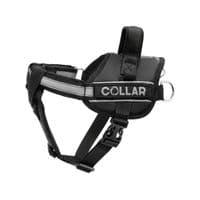 Шлея для собак Dog Extreme Police N3 55-75 см чорна (07061)