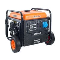 Генератор инверторный БЕНЗИНОВЫЙ Matari M7500I-R (7,2 kW), однофазный, 220V, 50Hz, объём бака 24л, электростартер + дистанционный