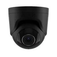 IP-камера ведущая Ajax TurretCam, 5мп, 2.8мм, Poe, True WDR, IP 65, ИК 35м, аудио, угол обзора 100° до 110°, купольная, черная
