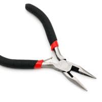 Плоскогубцы Voltronic, 4,5-дюймовые, черно-красные ручки, 120мм.