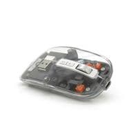Миша бездротова iMICE T-100, 5 кнопок, 800 / 1200 / 1600 DPI, 2.4Ghz, Bluetooth, 10м, Windows XP / Vista / Win7 / 8 / 10 Mac OS X, Rechargable, Mixcolor, BOX