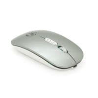 Миша бездротова iMICE E-1400, 5 кнопок, 800 / 1200 / 1600 DPI, 2.4Ghz 10м, Windows XP / Vista / Win7 / 8 / 10 Mac OS X, Rechargable, Silver, BOX, Q100