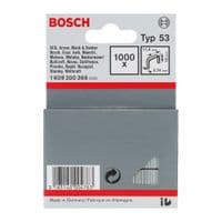 Металеві скоби Bosch, тип 53, 10?11.4?0.74мм, 1000шт