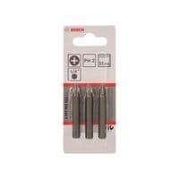Біти Bosch Extra-Hart PH2, 51мм, 3шт