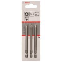 Біти Bosch Extra-Hart PH2, 89мм, 3шт