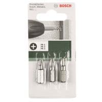 Біти Bosch набір: PH1, PH2, PH3, 25мм