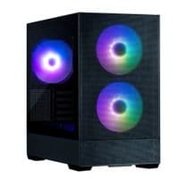 Корпус Zalman P30 AIR без БП, 1xUSB3.0, 1xUSBType-C, 3x140мм ARGB, VGA 392мм, LCS ready, TG Side Panel, mATX, черный