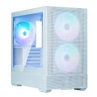 Корпус Zalman P30 AIR без БП, 1xUSB3.0, 1xUSBType-C, 3x140мм ARGB, VGA 392мм, LCS ready, TG Side Panel, mATX, белый