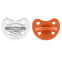Пустышка Chicco PhysioForma Luxe Оранжевая 16-36 месяцев 2 шт (73035.31.00)