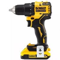 Шуруповерт DeWALT XR Li-Ion 18 В, 2Ah, 65 Нм, 450-1650 об/хв, вага 1.1 кг, TSTAK (DCD708D1T)