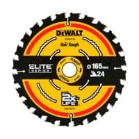 Круг відрізний DeWALT ELITE EXTREME, 165х20х24, кут заточування 18 гр. (DT10624)