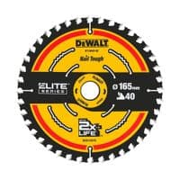 Круг відрізний DeWALT ELITE EXTREME, 165х20х40, кут заточування 18 гр. (DT10640)
