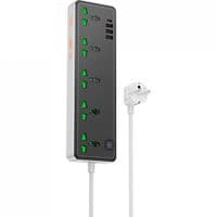 Сетевой удлинитель HOCO  AC13A Talento 5-position socket(1C3A) Black