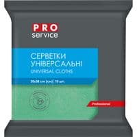 Салфетки для уборки PRO service Вискозные Зеленые 10 шт. (4823071658590)