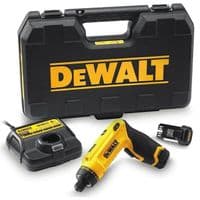 Отвертка аккумуляторная DeWALT 7.2 Li-Ion, 2x1Ah, 430 об/мин, кейс (DCF680G2)