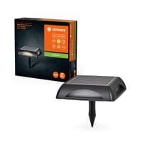 Светильник LEDVANCE LED 1.2Вт 3000K 60Лм фасадный автономный ENDURA STYLE ROUND SOLAR UTILI черный