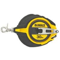 Рулетка DeWALT STEEL, 30 м х 10 мм, резиновый литой корпус (DWHT0-34093)