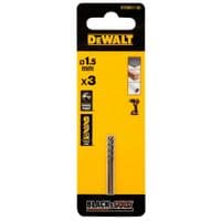 Сверло DeWALT по металлу Black&Gold, HSS-G, 1.5 х 40 х 18 мм, 3 шт. (DT20511)