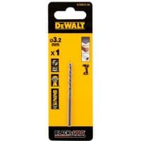 Свердло DeWALT по металу Black & Gold, HSS-G, 3.2 х 65 х 36 мм (DT20515)