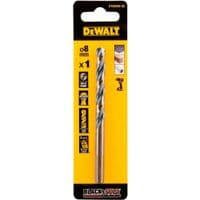 Сверло DeWALT по металлу Black&Gold, HSS-G, 8.0 х 117 х 75 мм (DT20526)