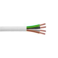 Кабель Одескабель H05VV-F 4G0,75 белый, цена за метр